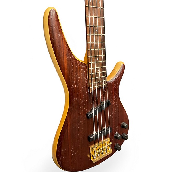 Used 1992 Ibanez SR885 Worn Cherry Electric Bass Guitar