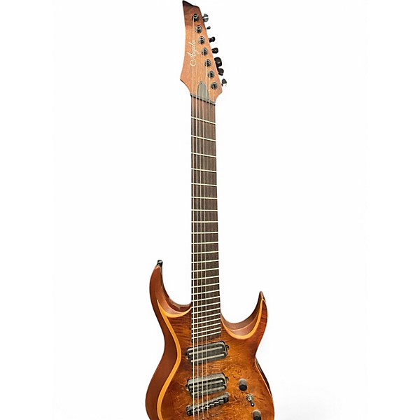 Used Agile LEGACY PRO 727 Natural Solid Body Electric Guitar