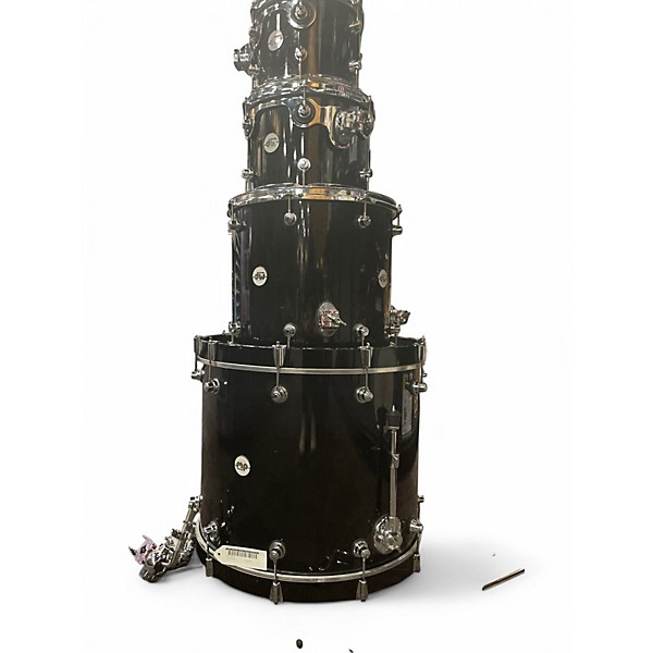 Used 2018 DW 4 Piece Design Series Black Drum Kit
