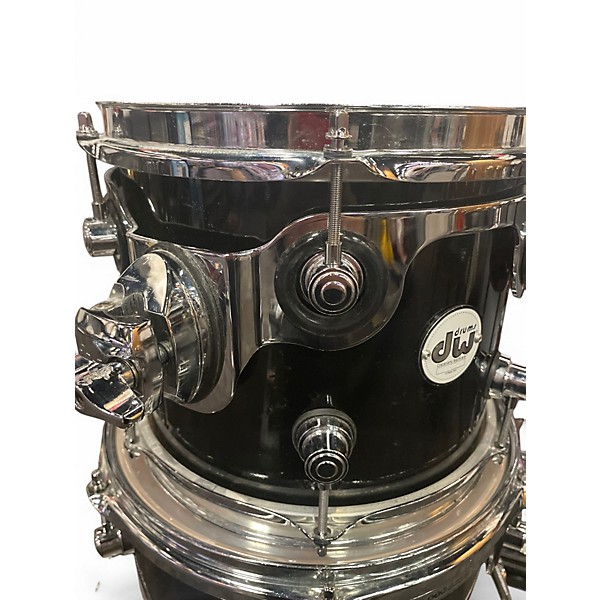 Used 2018 DW 4 Piece Design Series Black Drum Kit