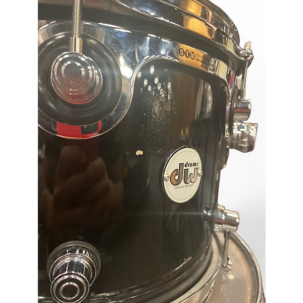Used 2018 DW 4 Piece Design Series Black Drum Kit