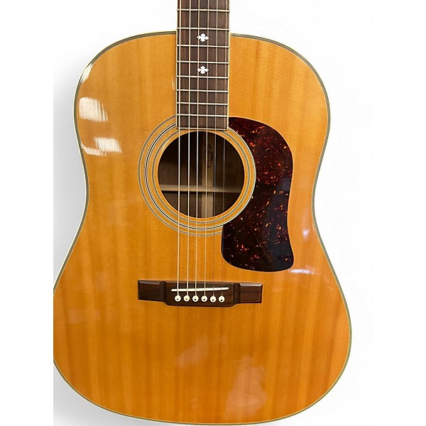 Used Washburn D25S-N Natural Acoustic Guitar