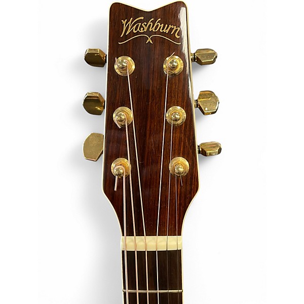 Used Washburn D25S-N Natural Acoustic Guitar