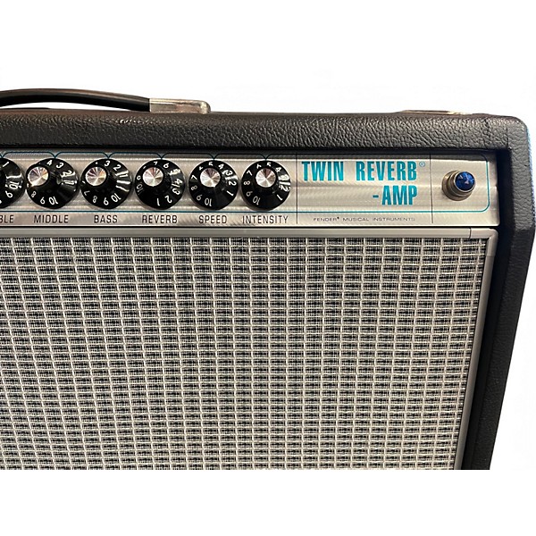 Used Fender 1968 Custom Twin Reverb 85W 2x12 Tube Guitar Combo Amp