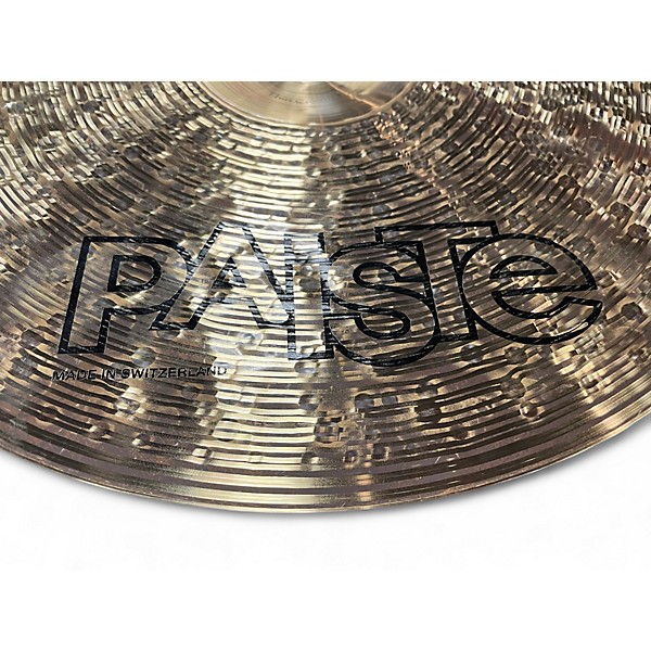 Used Paiste 18in Signature Precision Thin Crash Cymbal