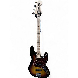 Used Squier Affinity Jazz Bass Sunburst Electric Bass Guitar