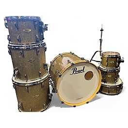 Used Pearl 7 Piece MASTERS ALL MAPLE GRANITE SPARKLE Drum Kit