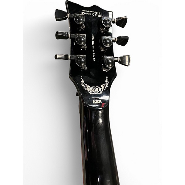 Used ESP ltd gh600 Black Solid Body Electric Guitar