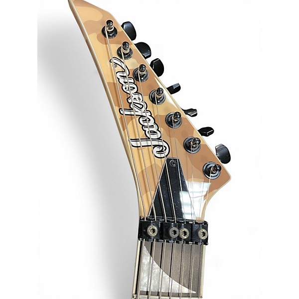 Used Jackson consept series rhoads rr24-7 Camo Solid Body Electric Guitar