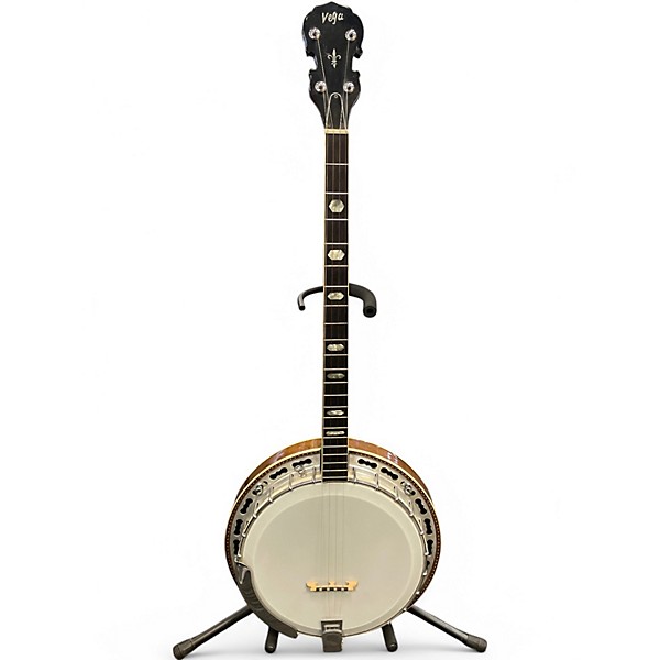 Vintage 1970s Vega Tenor Banjo Natural Banjo