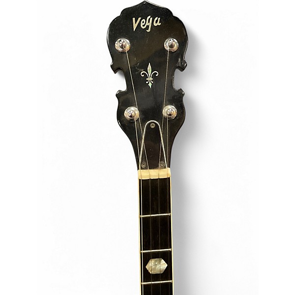 Vintage 1970s Vega Tenor Banjo Natural Banjo