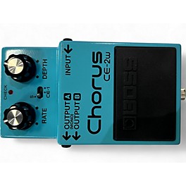 Used BOSS CE2W Waza Craft Chorus Effect Pedal