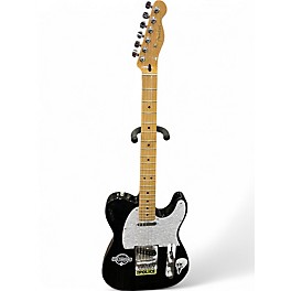 Used Fender Player Telecaster Black Solid Body Electric Guitar