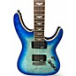 Used Schecter Guitar Research Omen Extreme 6 Blue Solid Body Electric Guitar