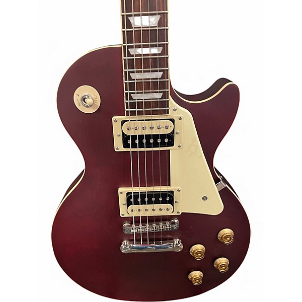 Used Epiphone Les Paul Traditional Pro IV Wine Red Solid Body Electric Guitar