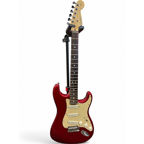 Used Fender American stratocaster Chrome Red Solid Body Electric Guitar,New Products : American Fashion Style Bags On Sale