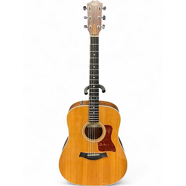 Used Taylor 210E Natural Acoustic Electric Guitar
