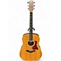 Used Taylor 210E Natural Acoustic Electric Guitar thumbnail