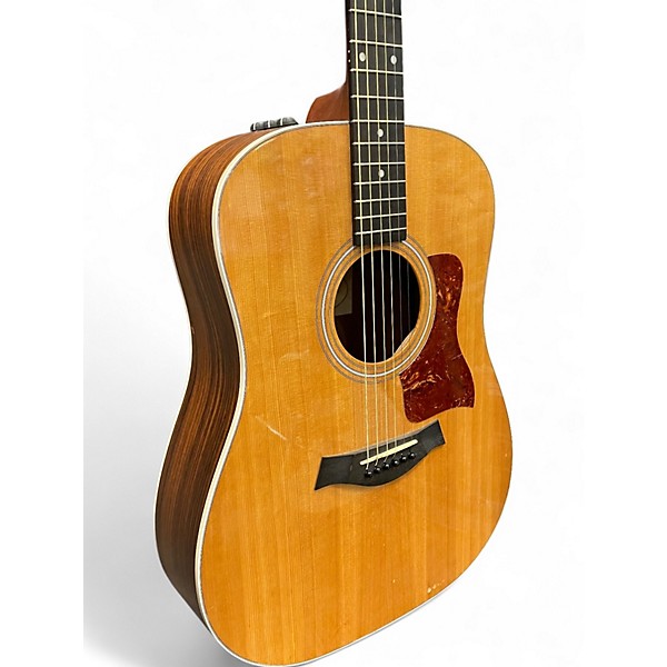 Used Taylor 210E Natural Acoustic Electric Guitar