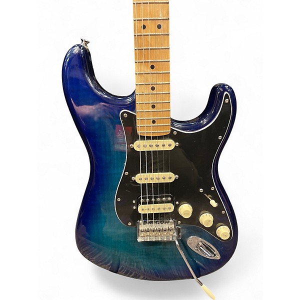 Used Fender Player Stratocaster HSS BERRY BURST Solid Body Electric Guitar