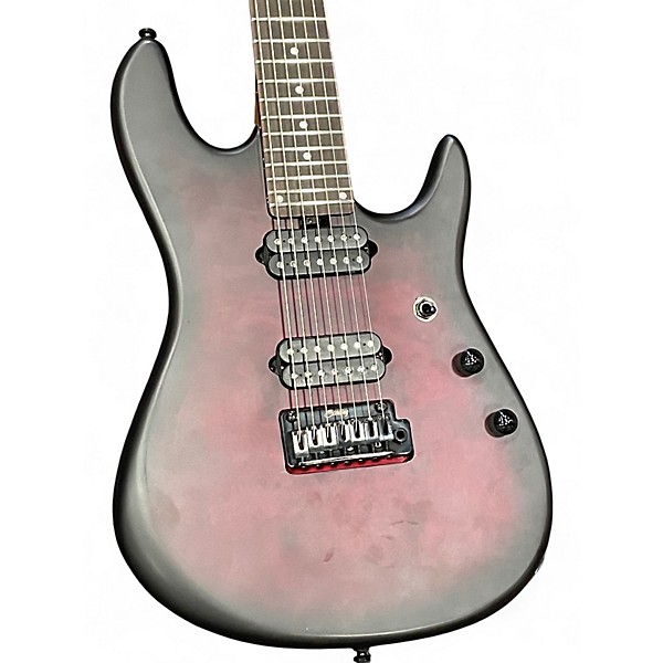 Used Sterling by Music Man Jason Richardson Cutlass 7-String RED Solid Body Electric Guitar