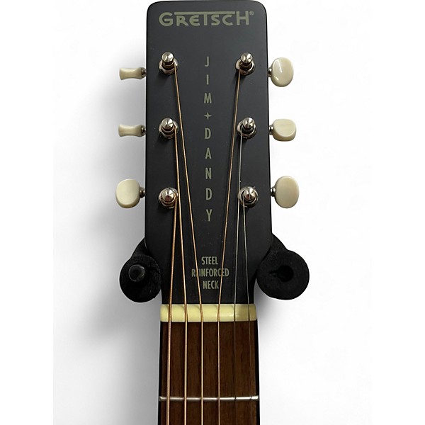 Used Gretsch Guitars Jim Dandy Parlor Black Acoustic Guitar