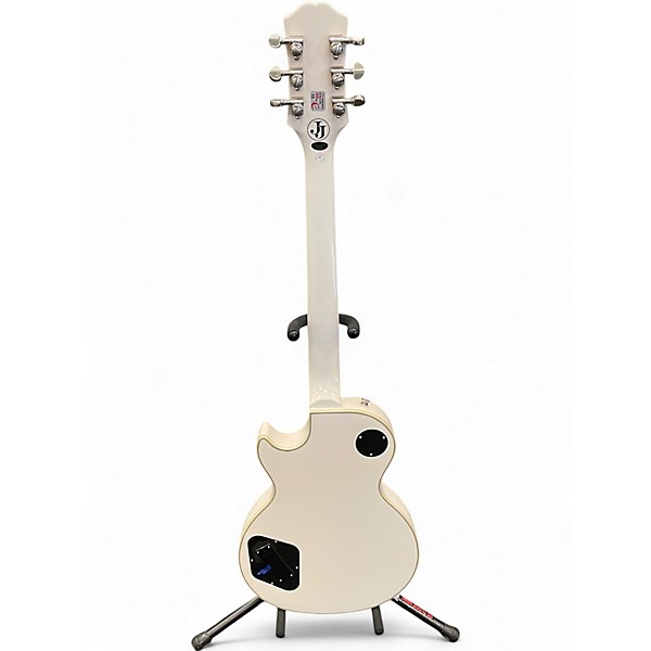 Used Epiphone Jerry Cantrell Prophecy Les Paul White Solid Body Electric Guitar