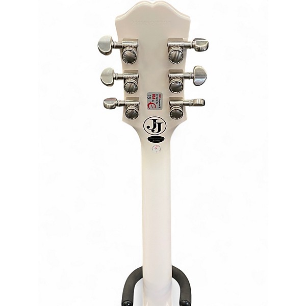 Used Epiphone Jerry Cantrell Prophecy Les Paul White Solid Body Electric Guitar
