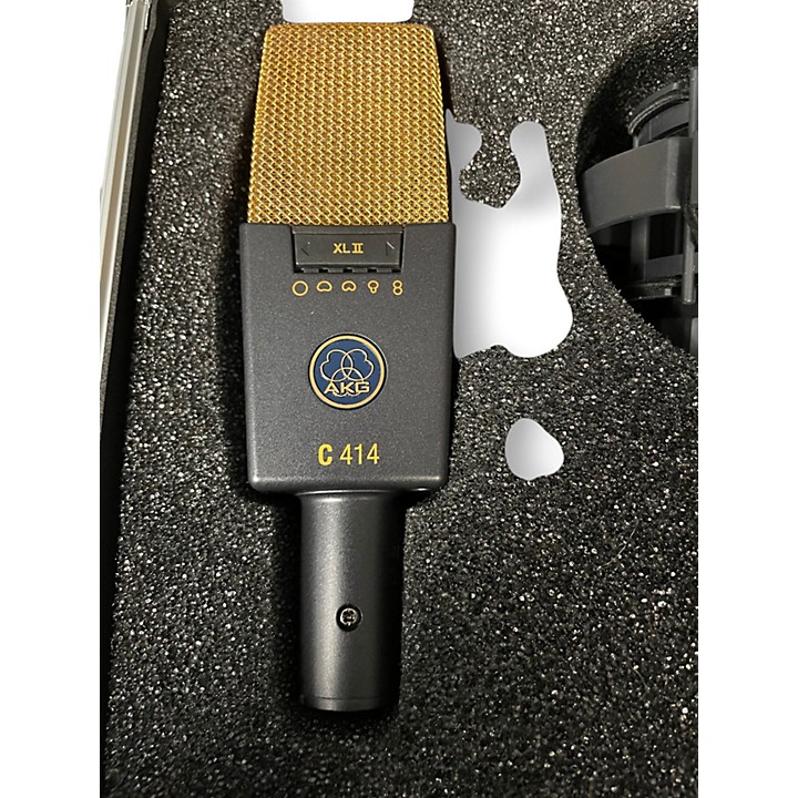 Used AKG Used AKG C414XLII Condenser Microphone | Guitar Center Used AKG Used AKG C414XLII Condenser Microphone | Guitar Center