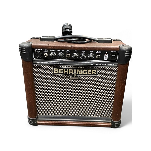 Used Behringer AT108 1X8 15W Ultracoustic Acoustic Guitar Combo Amp