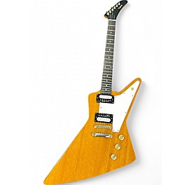 Used Epiphone Korina 1958 Explorer Natural Solid Body Electric Guitar