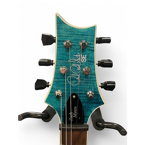 Used PRS Zach Myers Signature SE myers blue Solid Body Electric Guitar