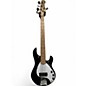 Used Sterling by Music Man STINGRAY 5 Black Electric Bass Guitar thumbnail