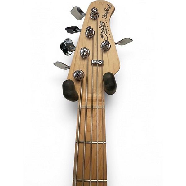 Used Sterling by Music Man STINGRAY 5 Black Electric Bass Guitar