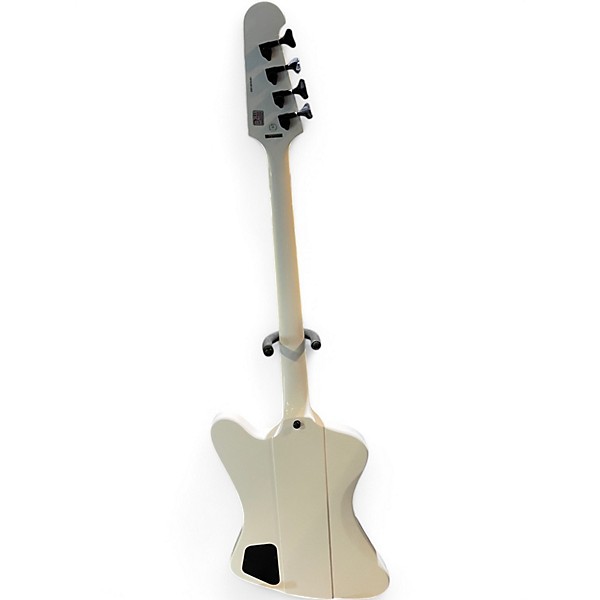 Used 2015 Epiphone Thunderbird Classic IV Pro Alpine White Electric Bass Guitar