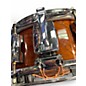 Used Pearl 13X5 Omar Hakim Snare Antique Amber Drum