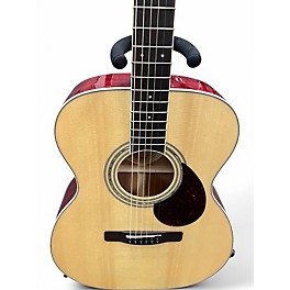 Used Greg Bennett Design by Samick 0M5 Natural Acoustic Guitar