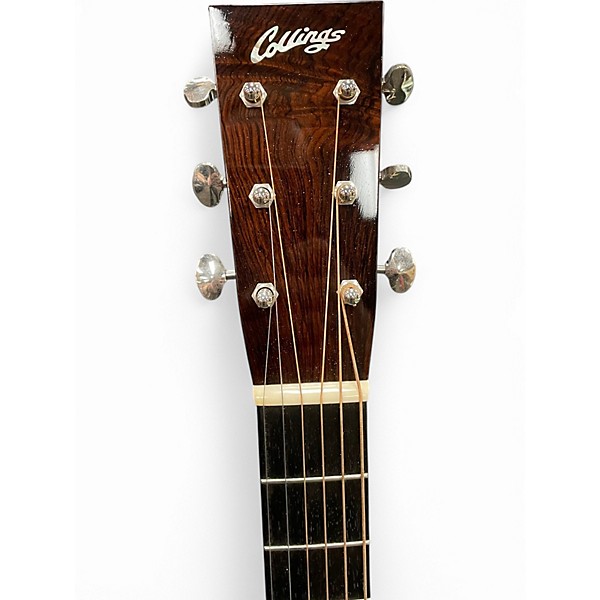 Used Collings OM2H Left Handed Natural Acoustic Guitar