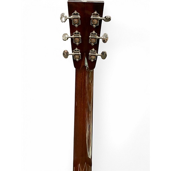 Used Collings OM2H Left Handed Natural Acoustic Guitar