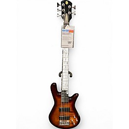 Used Spector Legend 5 Standard 3 Tone Sunburst Electric Bass Guitar