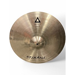 Used Istanbul Agop 18in xist brilliant crash Cymbal