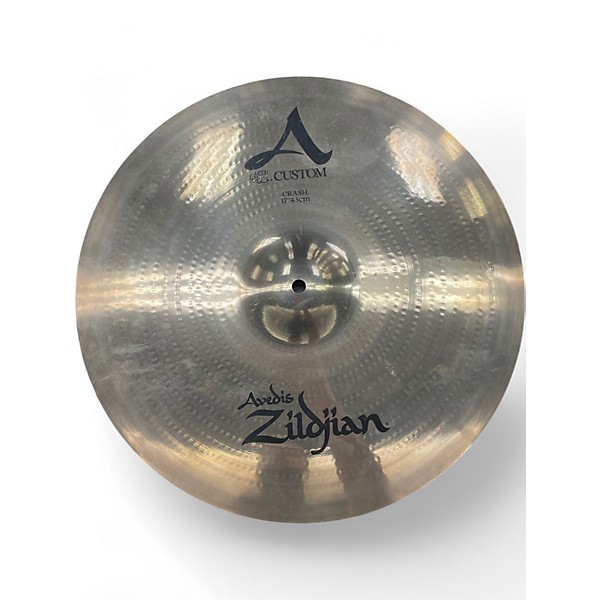Used Zildjian 17in A Custom Crash Cymbal