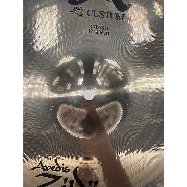 Used Zildjian 17in A Custom Crash Cymbal