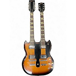 Vintage 1979 Gibson EDS1275 SG Double Neck Vintage Sunburst Solid Body Electric Guitar