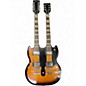 Vintage 1979 Gibson EDS1275 SG Double Neck Vintage Sunburst Solid Body Electric Guitar thumbnail