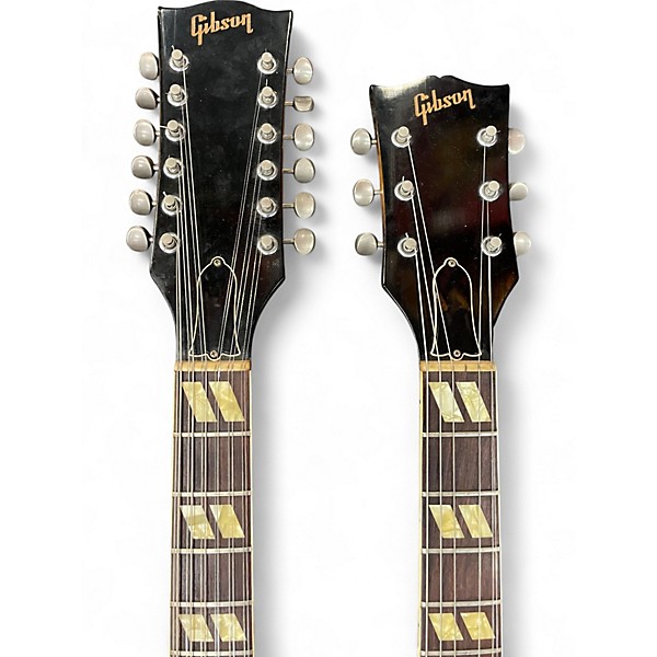 Vintage 1979 Gibson EDS1275 SG Double Neck Vintage Sunburst Solid Body Electric Guitar