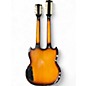 Vintage 1979 Gibson EDS1275 SG Double Neck Vintage Sunburst Solid Body Electric Guitar