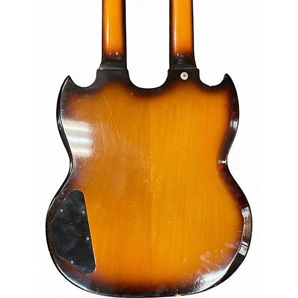 Vintage 1979 Gibson EDS1275 SG Double Neck Vintage Sunburst Solid Body Electric Guitar