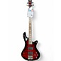 Used Schecter Guitar Research Stiletto Extreme 4 String Black Cherry Electric Bass Guitar thumbnail
