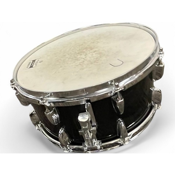 Used Yamaha 6X13 Oak Musashi Snare TRNSPARENT  BLACK Drum